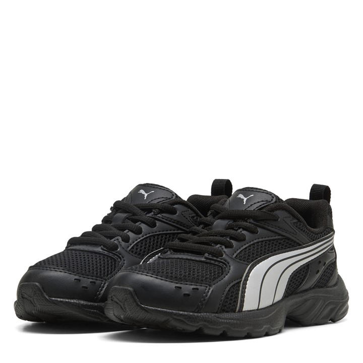 Puma Girls Black Milenio Tech Lt Kids in Size C10, Sports Direct
