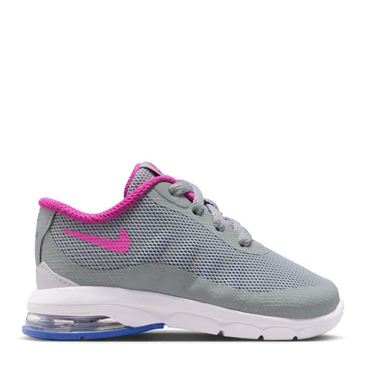 Nike Girls Grey ' Air Max Invigor (Td) Toddler Shoe Runners in Size C5, Sports Direct