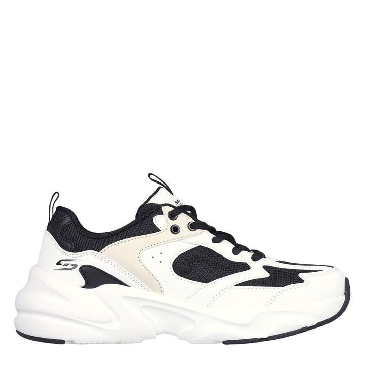 Skechers Girls Black Kids' Casual Low-Top Trainers in Size C7, Sports Direct