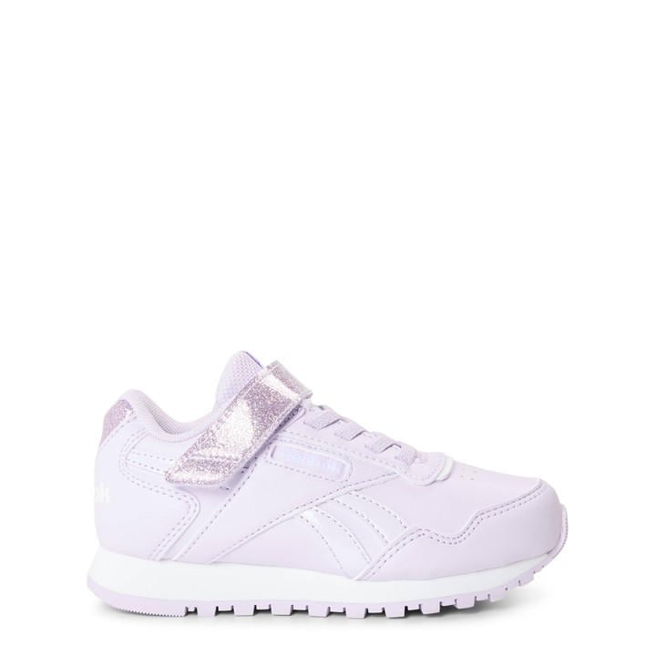 Reebok  Kids Pink Kids' Glide Elastic Lace And Strap Trainers in Size 2.5, Sports Direct