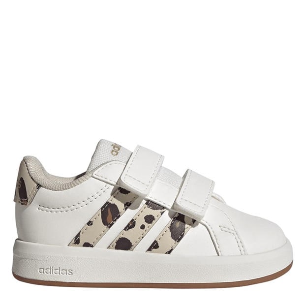 White/Animal - adidas - Grand Court 2.0 Shoes Infant Girls