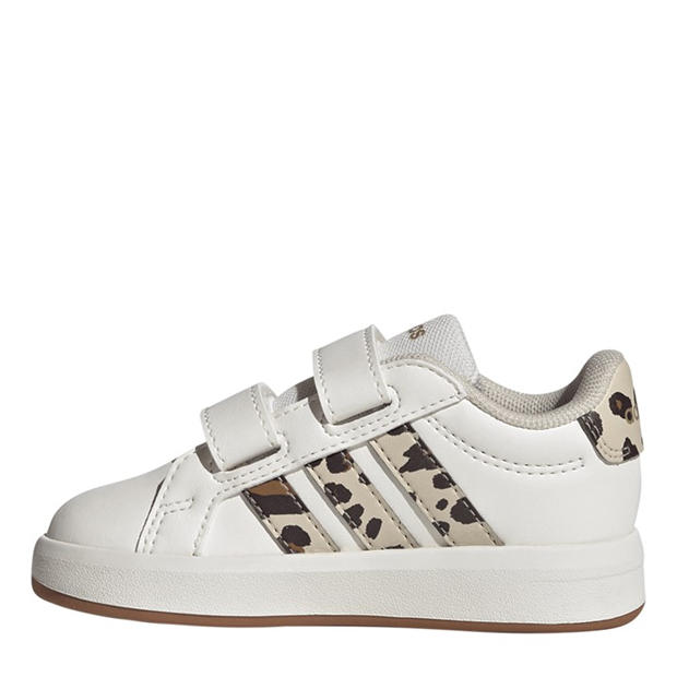 White/Animal - adidas - Grand Court 2.0 Shoes Infant Girls