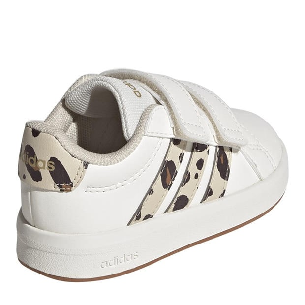 White/Animal - adidas - Grand Court 2.0 Shoes Infant Girls
