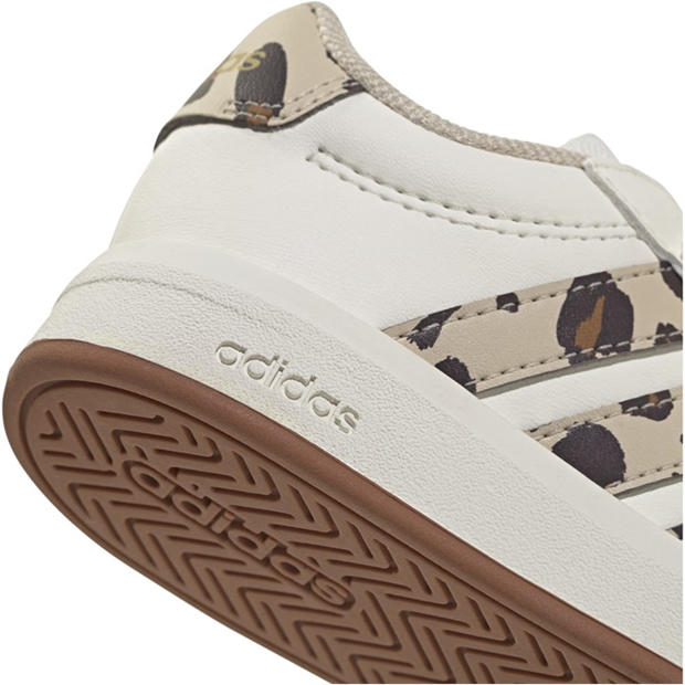 White/Animal - adidas - Grand Court 2.0 Shoes Infant Girls