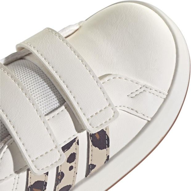White/Animal - adidas - Grand Court 2.0 Shoes Infant Girls
