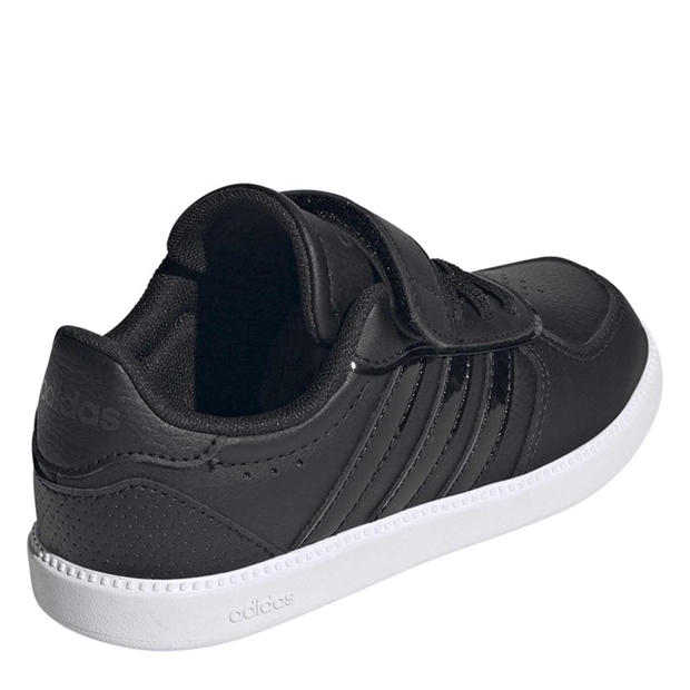 Core Black/Core - adidas - Kids' Breaknet Sleek Court Trainers