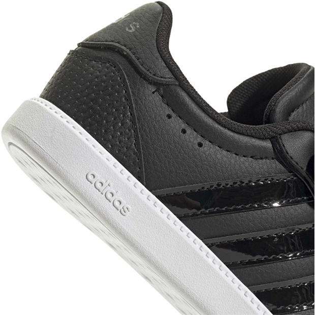 Core Black/Core - adidas - Kids' Breaknet Sleek Court Trainers