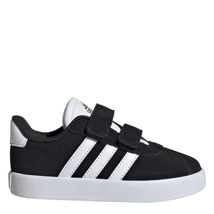 Adidas Boys Black Vl Court 3.0  Shoes in Size C9, Sports Direct