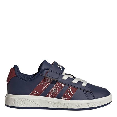 adidas - Kids' Grand Court Spider-Man Low-Top Trainers