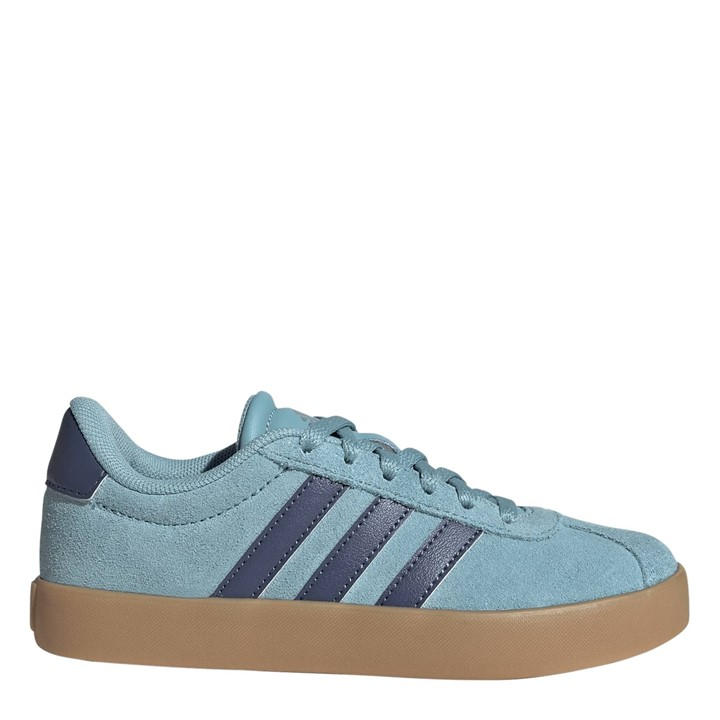 Adidas  Kids Green Kids' Vl Court 3.0 Trainers in Size C12, Sports Direct