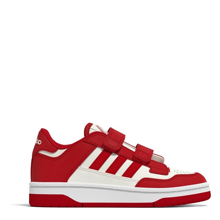 Adidas  Kids Red Kids' Rapid Court Trainers in Size C11, Sports Direct