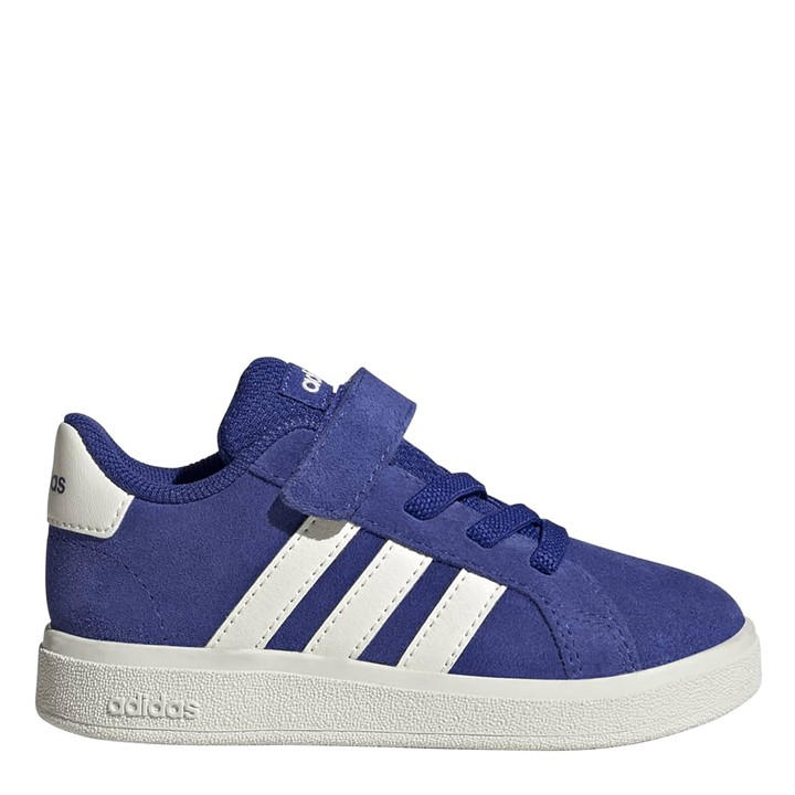 Adidas  Kids Blue Grand Court 0 in Size C7.5, Sports Direct