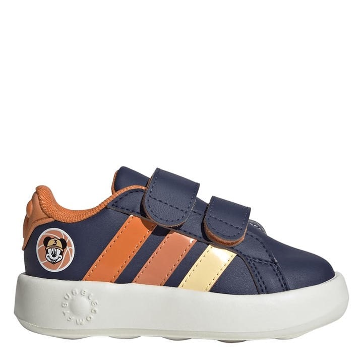 Adidas  Kids Blue Grand Court M in Size C8.5, Sports Direct