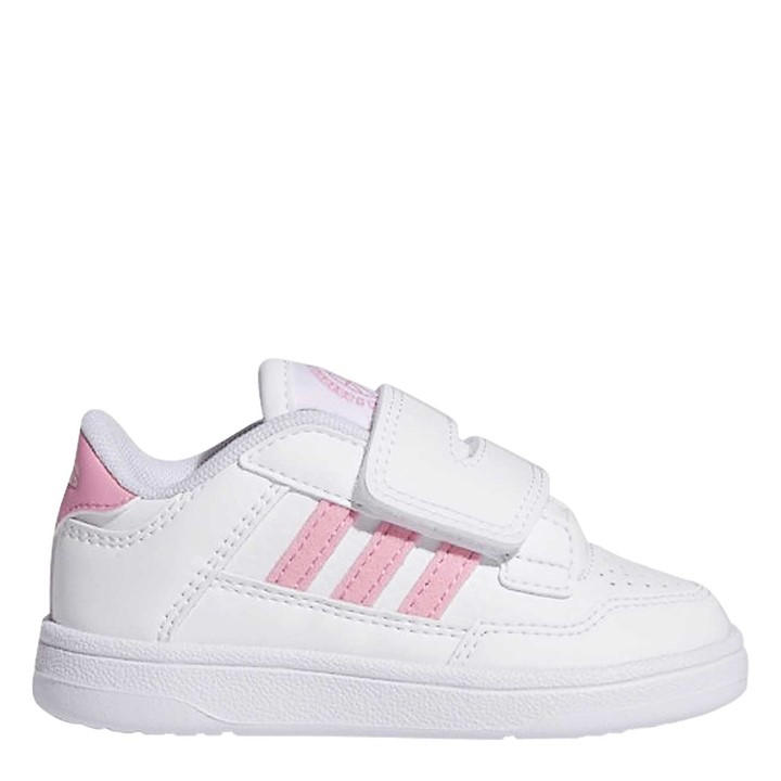 Adidas  Kids White Kids' Rapid Court Low-Top Trainers in Size C5.5, Sports Direct