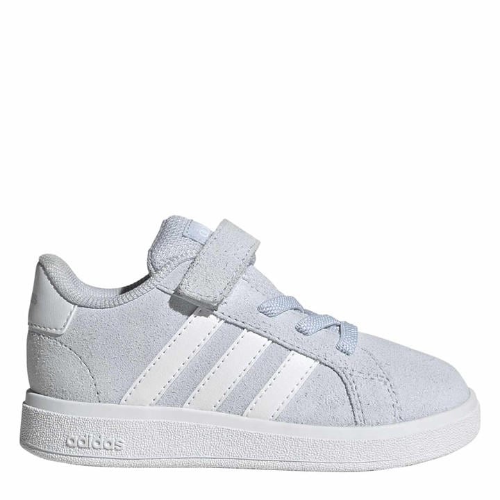 Adidas  Kids  Grand Court 0 in Size C8.5, Sports Direct