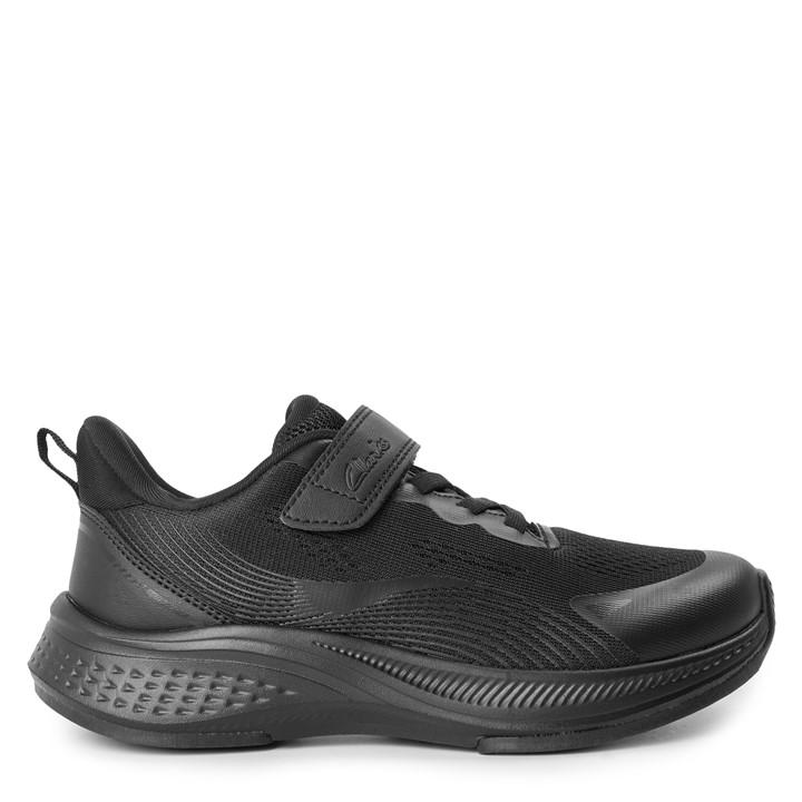 Clarks  Kids Black Lumen Hero K Ch62 in Size C13, Sports Direct