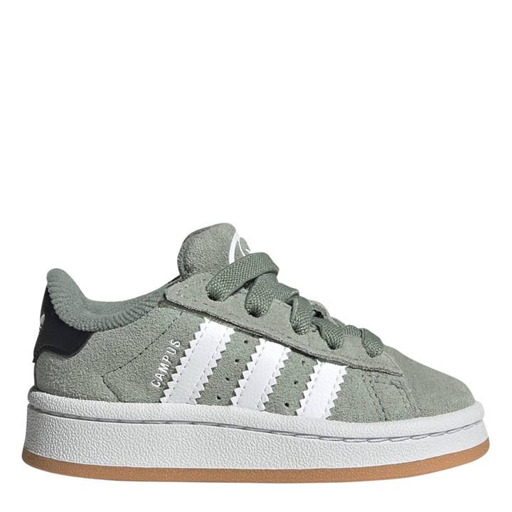Adidas Originals  Kids Green Adidas  Campu in Size C5.5, Sports Direct