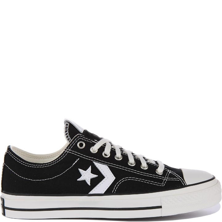 Converse  Kids Black Kids' Pro Blaze Strap Leather High-Top Trainers in Size 2.5, Sports Direct