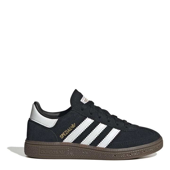 Adidas Originals  Kids Black Handball Spezial Shoes  in Size C11, Sports Direct