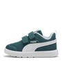 Emerald/ White - Puma - Courtflex V3 Mesh Infant Shoes