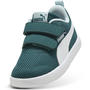 Emerald/ White - Puma - Courtflex V3 Mesh Infant Shoes