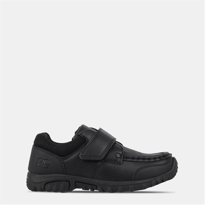 Giorgio Boys Black Kids Belvin Moc Toe Shoes in Size C12, Sports Direct