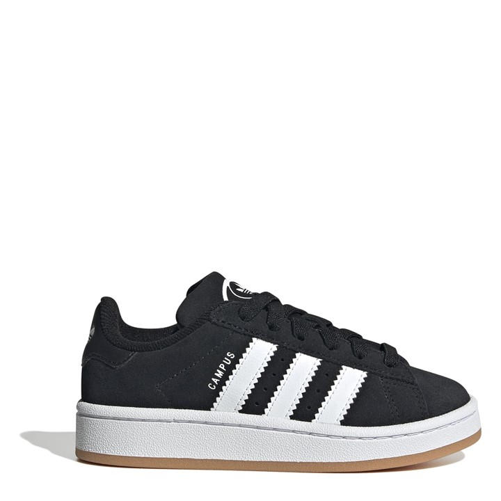 Adidas Originals Girls Black Campus 00S Shoes  in Size C11, Sports Direct