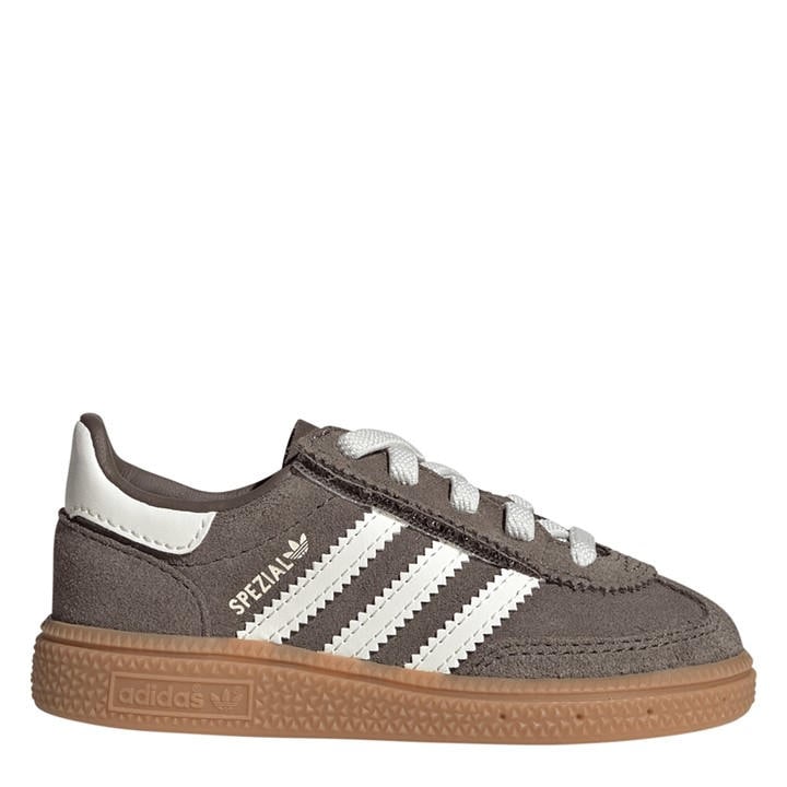 Adidas Originals  Kids Brown ' Handball Spezial Low-Top Trainers in Size C8, Sports Direct