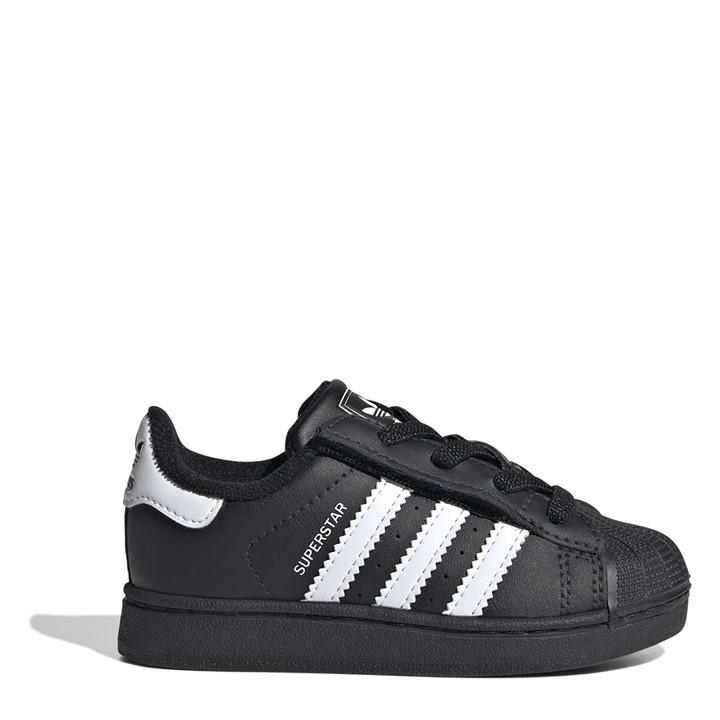 Adidas Originals  Kids Black Low-Top Trainers in Size C7, Sports Direct