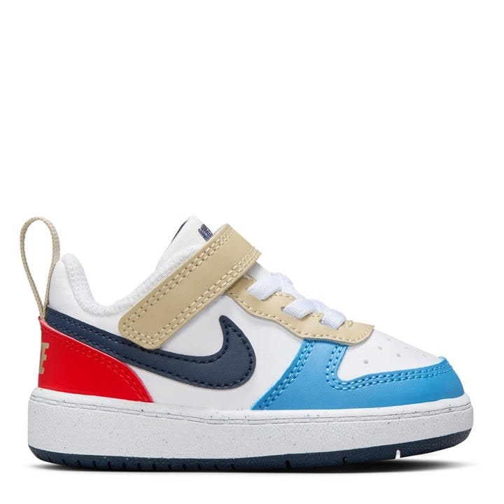 Nike Boys White Court Borough Low 2 Baby/Toddler Shoe in Size C6, Sports Direct