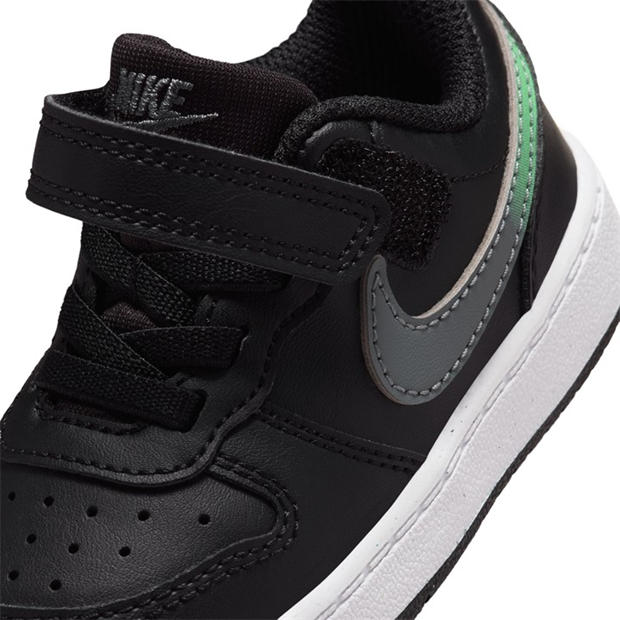 Blk/Grn/Wht - Nike - Court Borough Low 2 Baby/Toddler Shoe