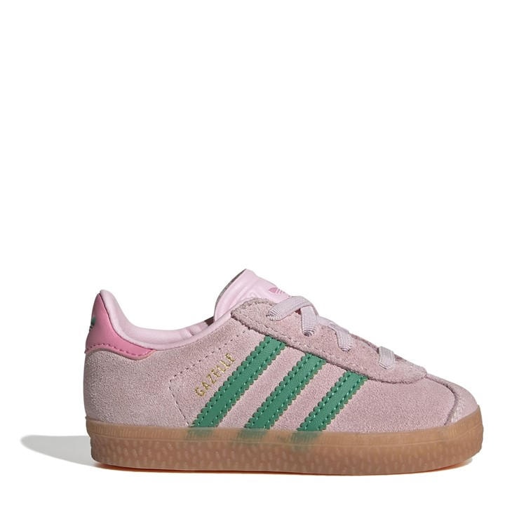 Adidas Originals  Kids Pink Gazelle Shoes  in Size C8, Sports Direct
