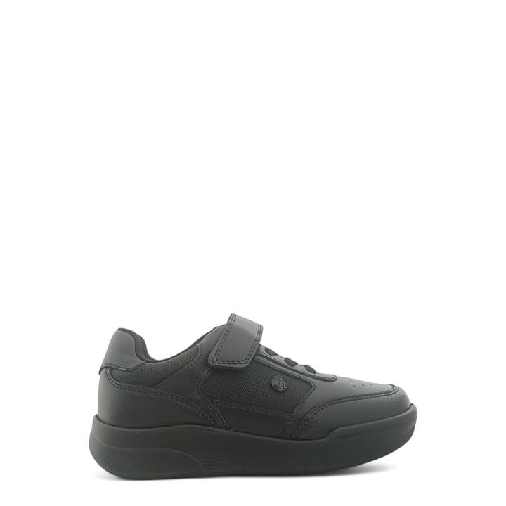 Pretty Green Boys Black Kids' Welwyn Moc Toe Formal Shoes in Size 1, Sports Direct