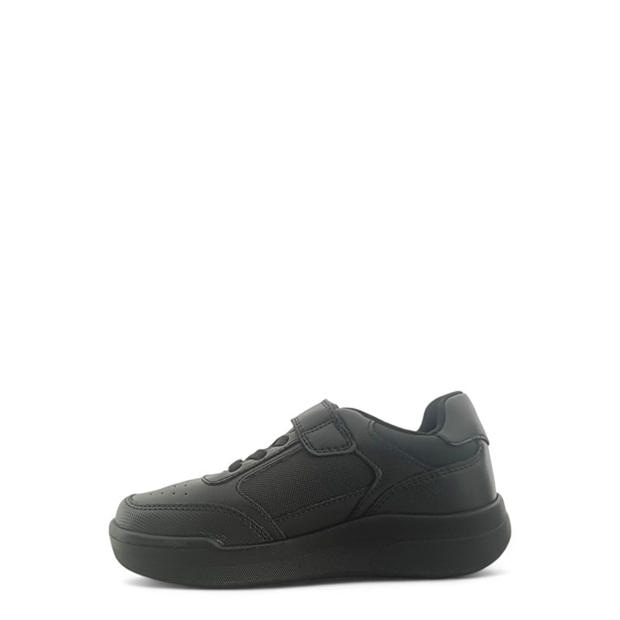 Black - Pretty Green - Kids' Welwyn Moc Toe Formal Shoes