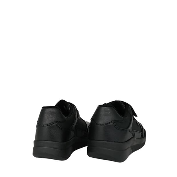 Black - Pretty Green - Kids' Welwyn Moc Toe Formal Shoes