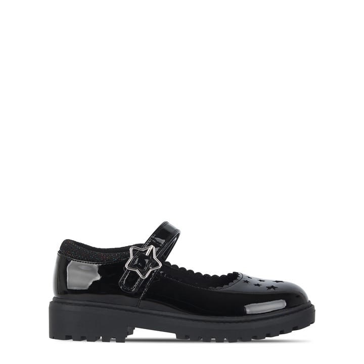 Miso Girls Black Kids' Star Mary Janes in Size C11, Sports Direct