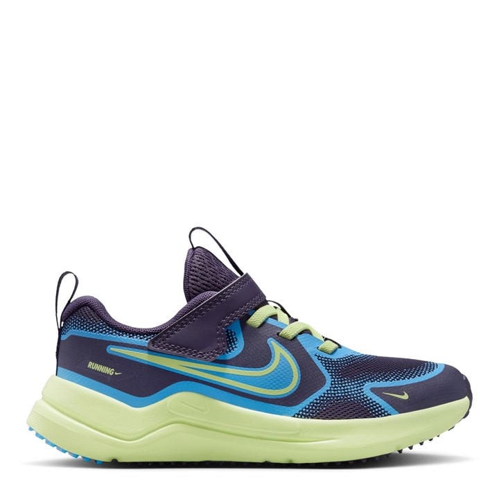 Nike Boys Blue Cosmic Runners  in Size 1, Sports Direct