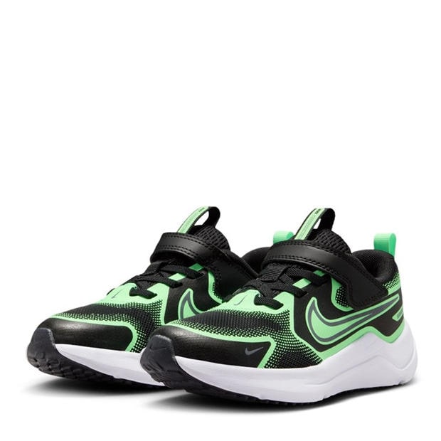 Black/Green - Nike - Cosmic Runners Childrens