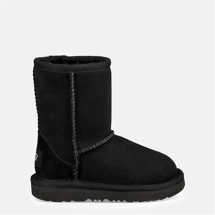 Ugg Girls Black ' Classic Ii Snug Boots in Size C11, Sports Direct