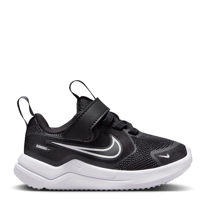 Nike Boys Black Cosmic Runner Shoes  in Size C5, Sports Direct
