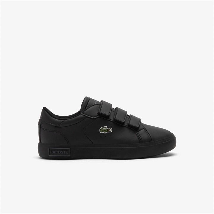 Lacoste  Kids Black Powercourt Ch63 in Size 1, Sports Direct