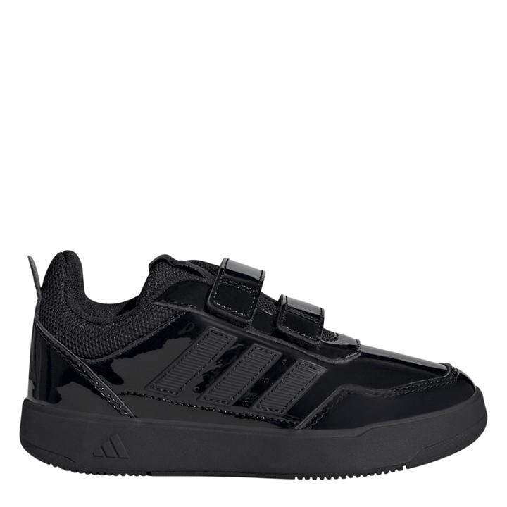 Adidas Girls Black Tensaur Hook And Loop Shoes in Size 2, Sports Direct