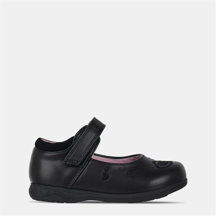 Miso Girls Black Emma Ballet Shoes  in Size C6, Sports Direct