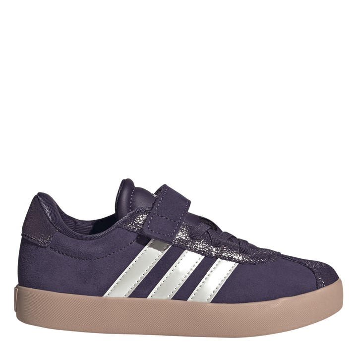 Adidas Girls Red Vl Court 3.0 Trainers  in Size C12, Sports Direct