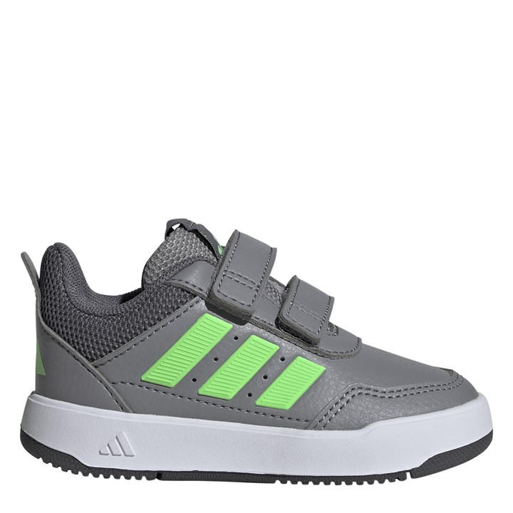 Adidas Boys Grey Tensaur 3 Infant Trainers in Size C9, Sports Direct