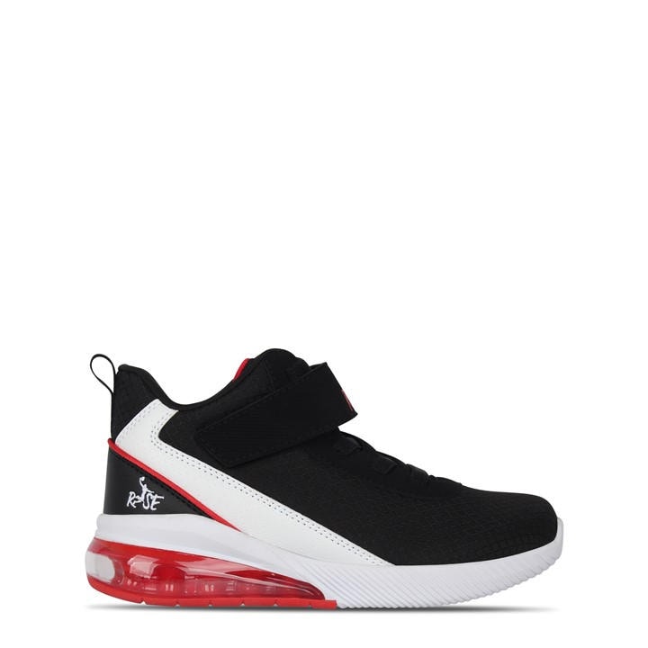 Rise Boys Black Digital Basketball Trainers  in Size C11, Sports Direct