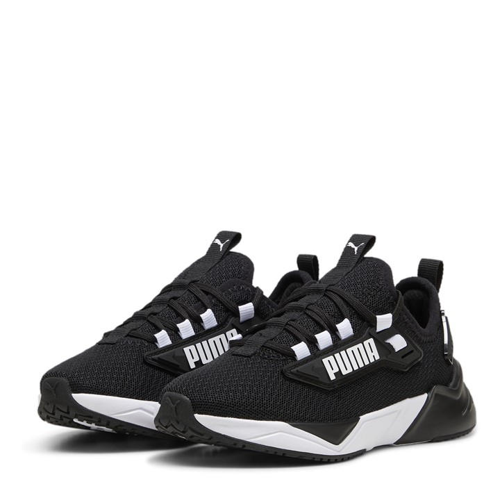Puma Boys Black Retaliate 3 Running Shoes  in Size C13, Sports Direct