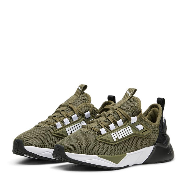 Puma Boys Green Retaliate 3 Running Shoes  in Size C13, Sports Direct