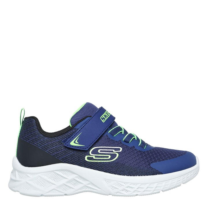Skechers Boys Blue Microspec Ii - Zovrix in Size 2, Sports Direct