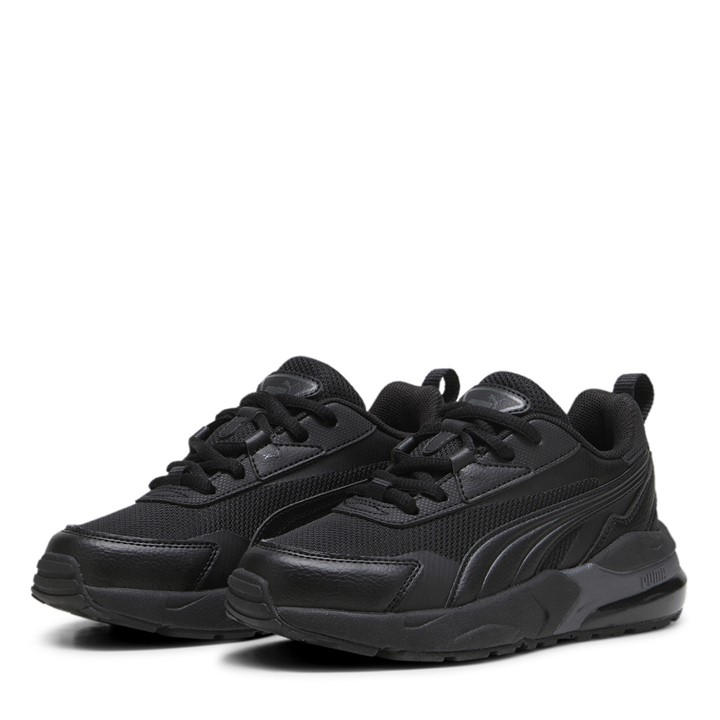 Puma Boys Black Vis2k Trainers  in Size C11, Sports Direct